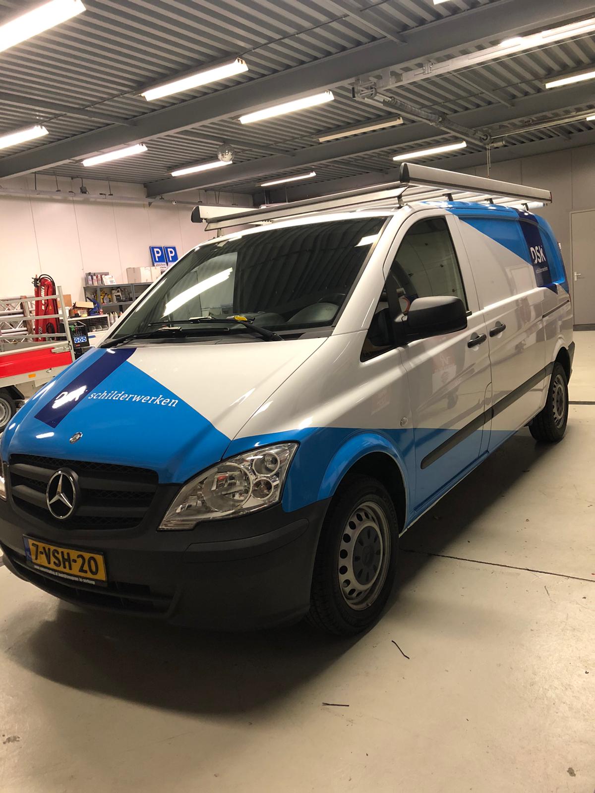 Auto belettering DSK Schilderwerken