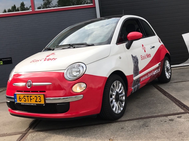 Basic Vets auto belettering