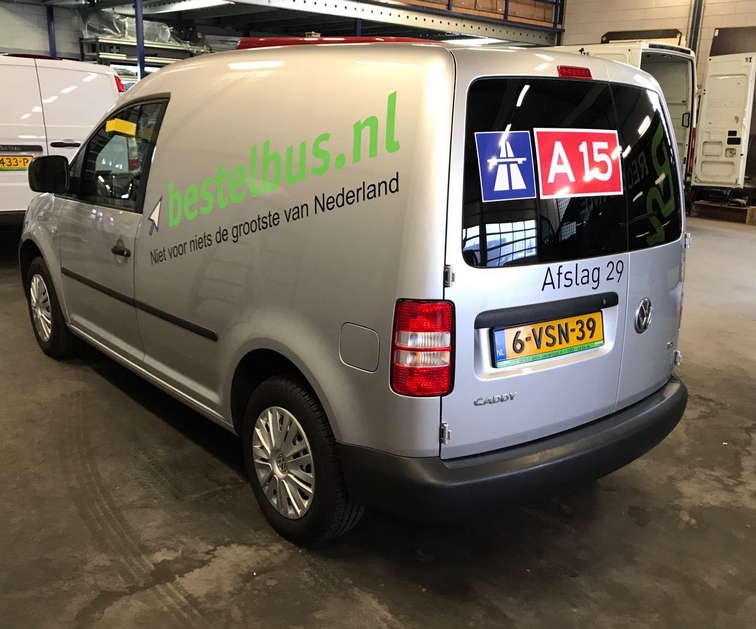 Bestelbus belettering