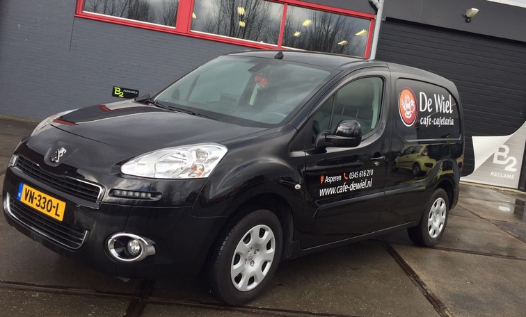 De Wiel auto belettering