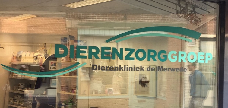 Dierenzorggroep gevelreclame