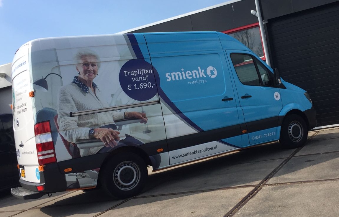 Smienk auto belettering