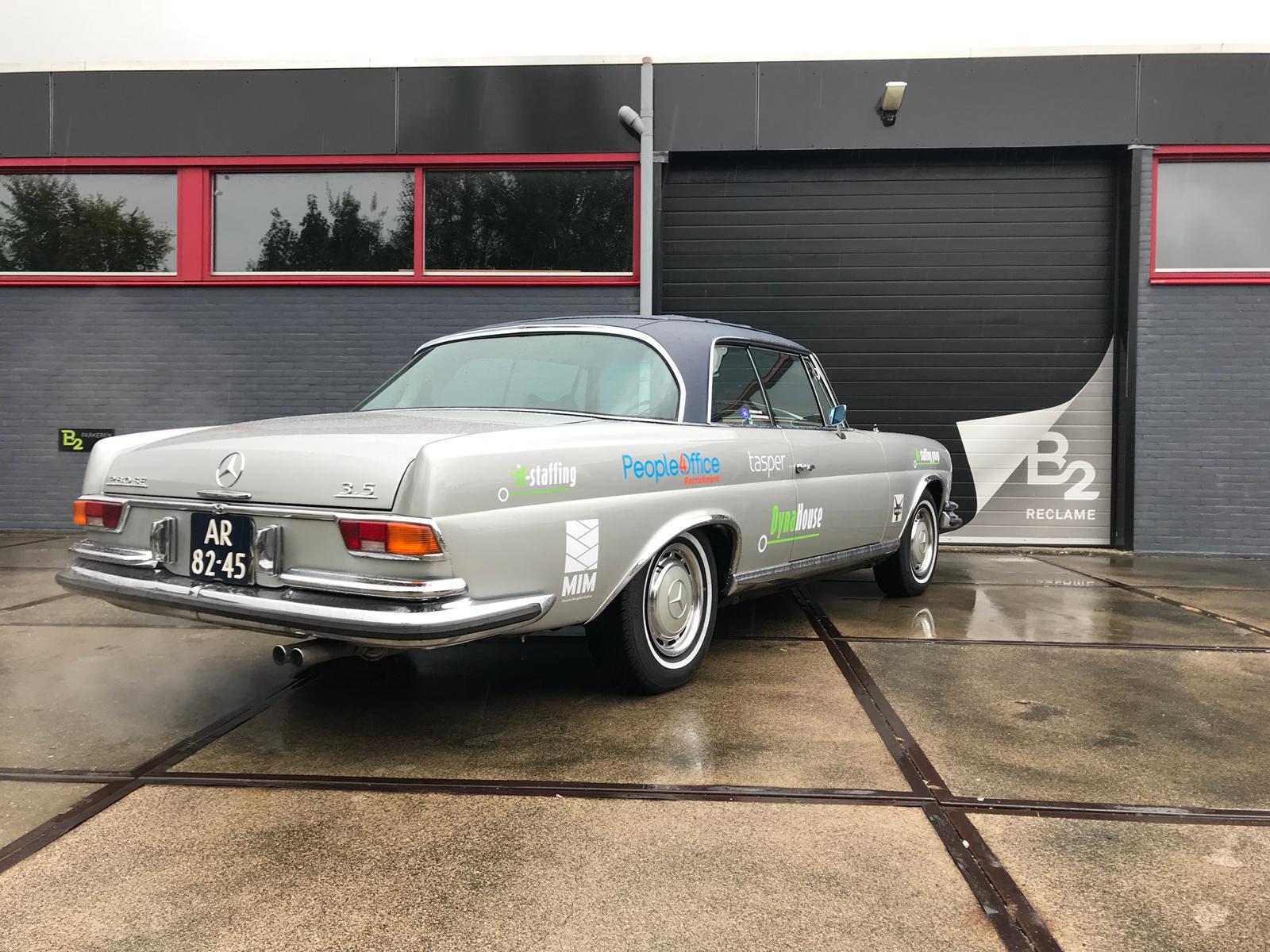 Oldtimer belettering