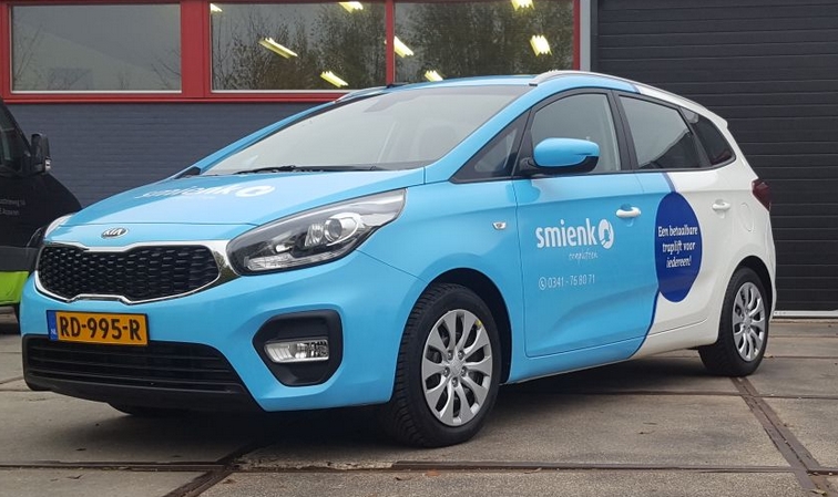 Smienk auto belettering