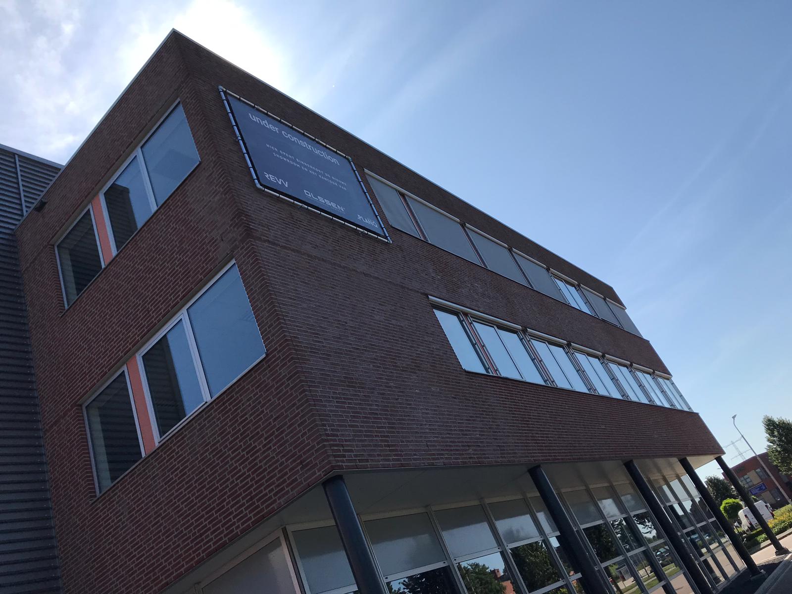 Spandoek under construction